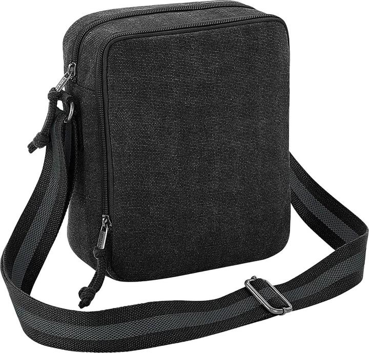 Quadral Vintage Canvas Mini Crossbody Tasche