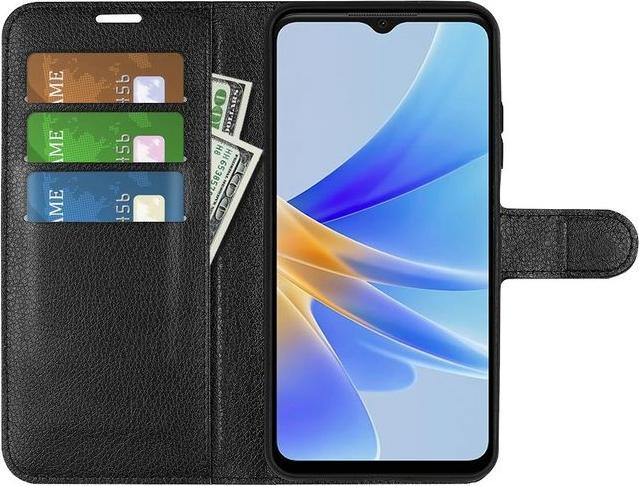 Immagine prodotto MU Classic Serie di copertine per libri in pelle Litchi (Oppo A17k)