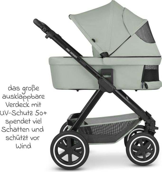 Produktbild ABC Design 3in1 Kinderwagen-Set Samba - inkl. Babywanne