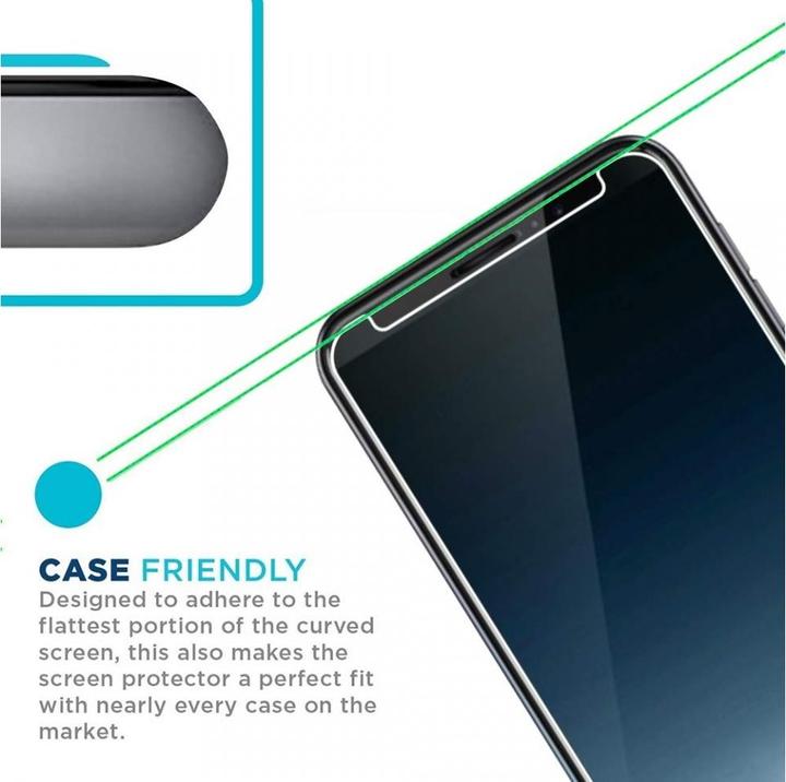 Actual product image Screenguard Cubot J5 Protective Glass Film Case Friendly Design (1 Piece, Cubot J5)