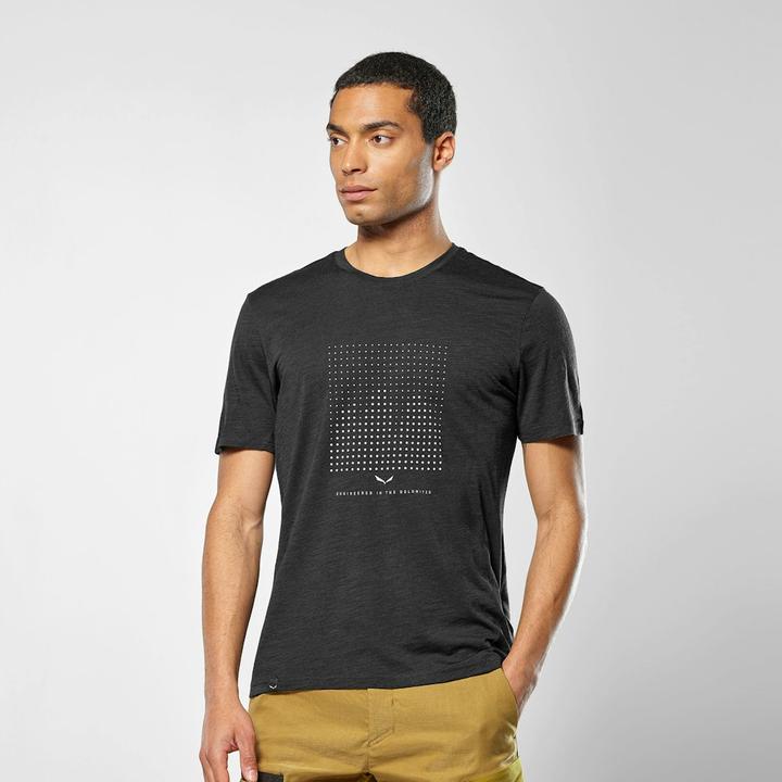 Actual product image Salewa Eagle Dotted Mountain Trainer Merino T-Shirt (L)