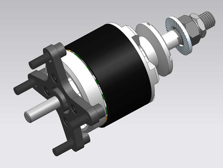 Produktbild Planet-Hobby joker 4250-8 v3 510 kv brushless motor