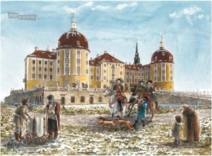 Image du produit Pappnoptikum 1049 - Château de Moritzburg (carte pliante) (1 pcs)
