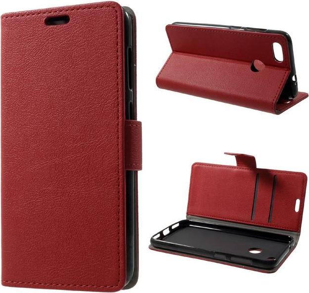Actual product image MU Classic Leather cover with stand function (Huawei Y6 Pro (2017))