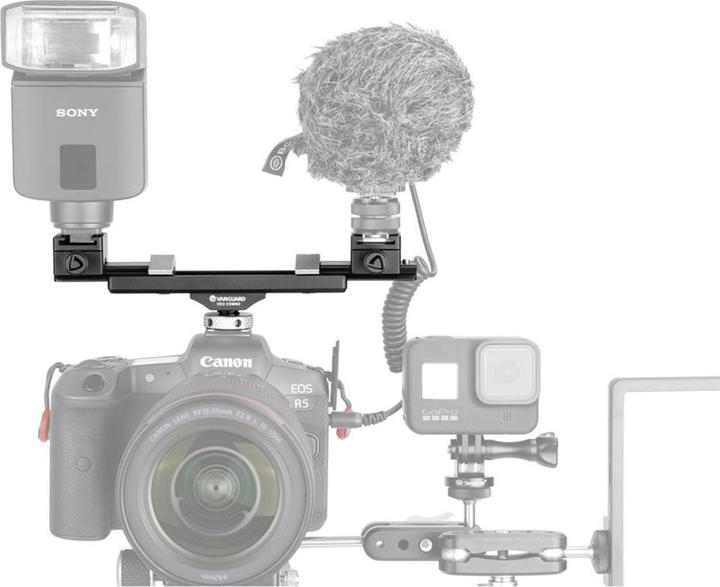 Produktbild Vanguard VEO CSMM2 Erweiterbare Doppel Kaltschuhhalterung (Stativadapter)