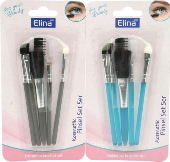 Elina Kosmetikpinsel5er Set