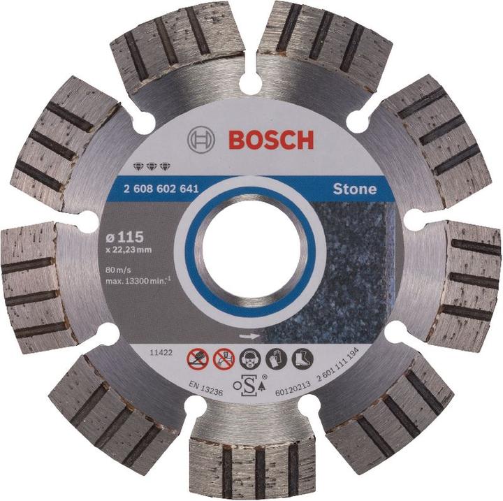 Actual product image Bosch Professional Zubehör PRO Stone diamond cutting disc, 230 x 22.23 mm