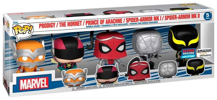 Image du produit Funko Marvel pack 5 figurines POP! Vinyl Year of the Spider Special Edition 9 cm