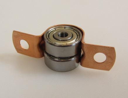 Actual product image MakerBeam Hinge bearings
