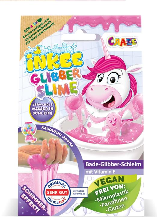 Actual product image Craze Inkee Bath Goo Slime Unicorn (1100 ml, Bath salts)