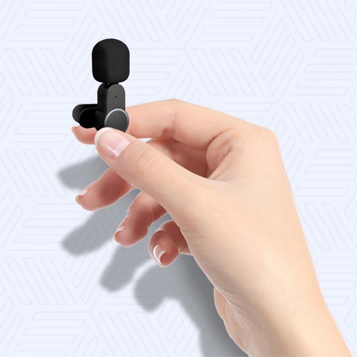 Image du produit Deltalabs Microphone Lavalier 360° avec USB C - Kit sans fil pour appareil mobile/tablette (3 pièces)