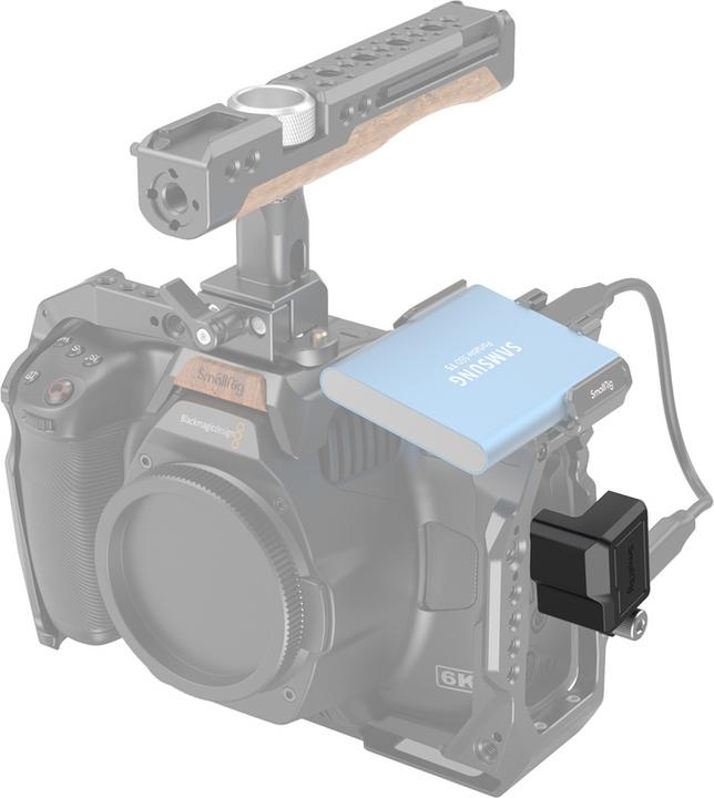 Actual product image SmallRig HDMI & USB-C Right-Angle Adapter forÊBMPCC 6K Pro 3289