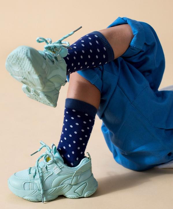 DillySocks Lil Moon Dot (Einzelpack, 15 - 18)