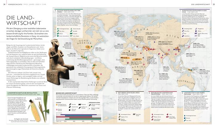 Actual product image Die Geschichte der Welt in Karten (German, Philip Wilkinson, Jeremy Harwood, David Summers, Simon Adams, Reg G. Grant, Philip Parker, Derek Harvey., Peter Chrisp, Joel Levy, Sally Regan, Dr Kay Celtel, 2024)