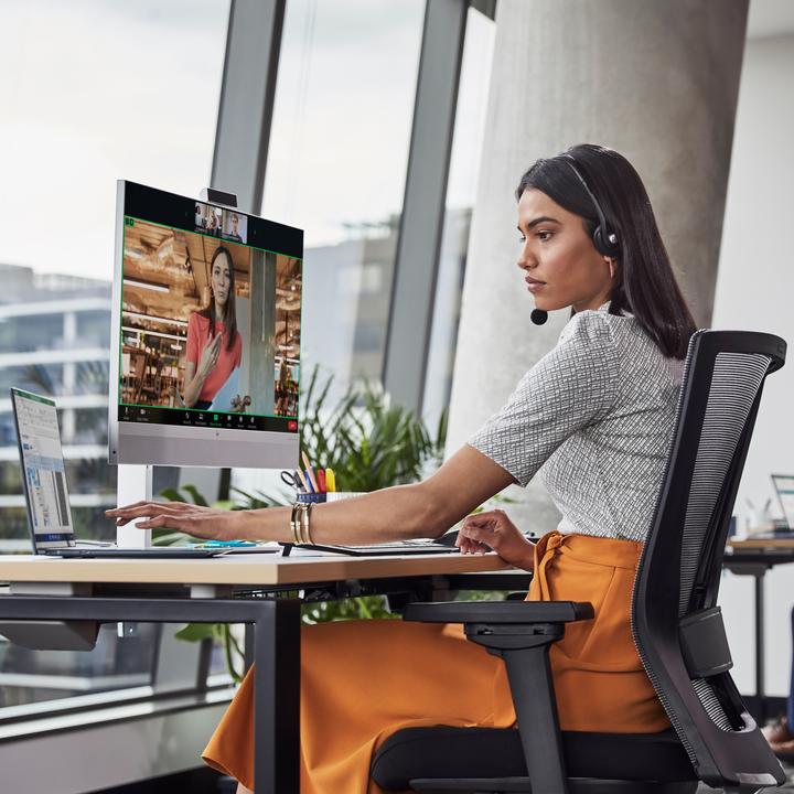 Image du produit HP Elite 9 AIO tout-en-un - i5-13500,, SSD, 27 QHD Non-Touch AG, FPR, Height Adjustable, USB Mouse (Intel i5-13500T, 16 Go, 512 Go)