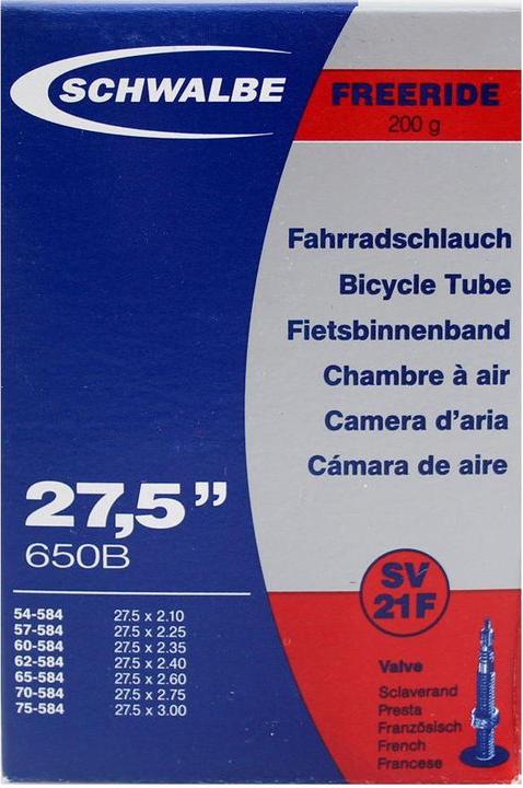 Actual product image Schwalbe Sv21f (Presta (SV), 27.5", 40 mm)