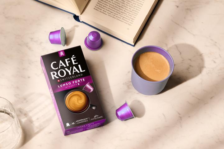 Actual product image Café Royal Lungo Forte (100 x Port.)
