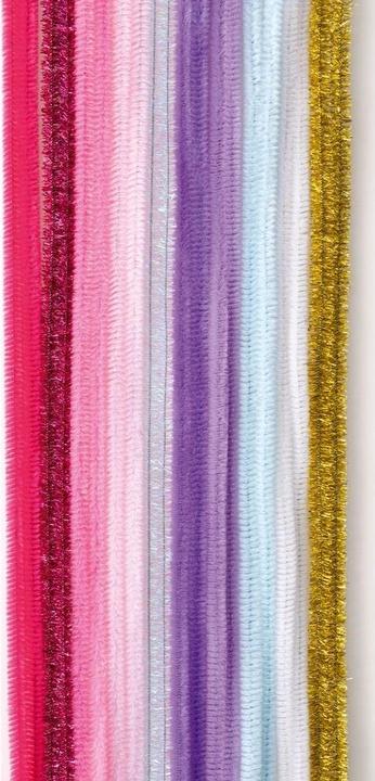 Produktbild Folia Pfeifenreiniger mehrfarbig Chenilledraht Unicorn Ø 8,0 mm 10 St. (0.50 m)