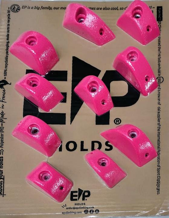 Actual product image Entre Prises Climbing holds Toe children's climbing holds, reshaped 2024 (Black)