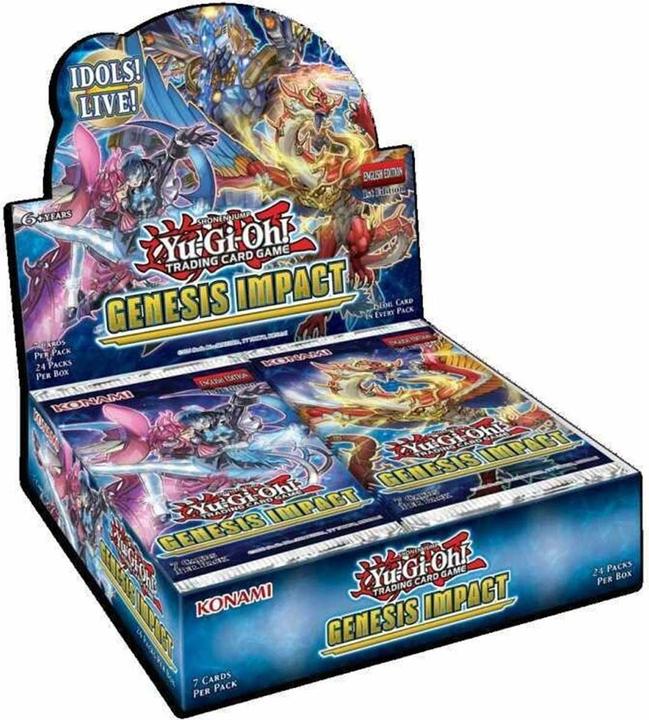 Produktbild Yu-Gi-Oh Genesis Impact Booster Display - EN (Englisch, Booster Display)