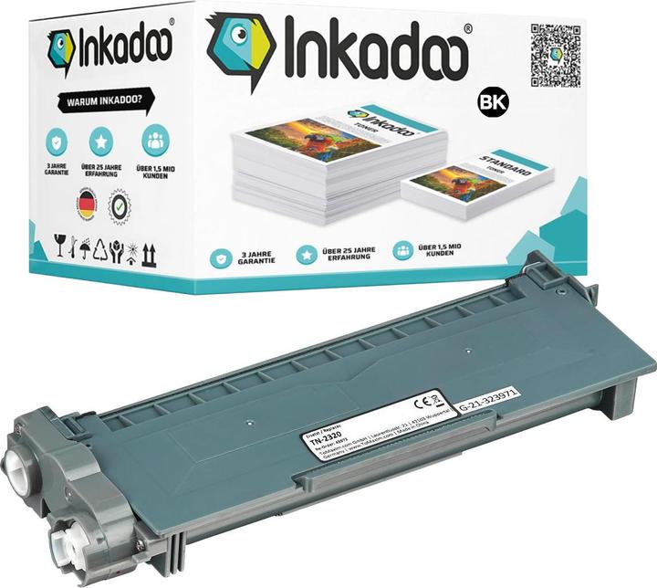 Actual product image Inkadoo Compatible toner for Brother DCP-L 2520 DW approx. 2,600 pages