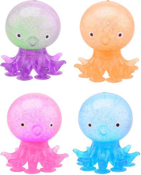 Produktbild Johntoy Oktopus-Stressball mit Saugnäpfen