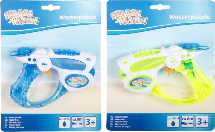Produktbild Splash & Fun Wasserpistole transparent (Tank Integriert)