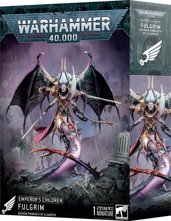 Image du produit Games Workshop Warhammer 40k - SMC Emperor's Children Fulgrim, Primarque Demon de Slaanesh (Matières plastiques)