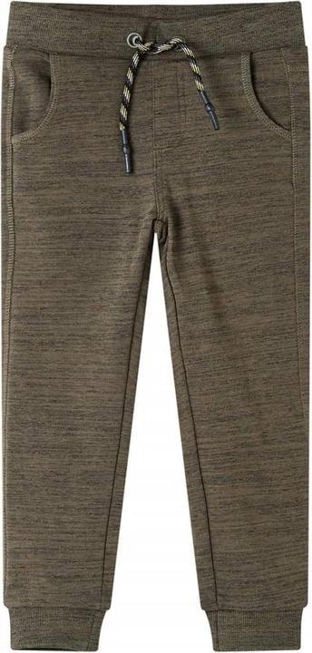 VidaXL Kinder-Trainingshose Dunkles Khaki Melange 140,Material (140)
