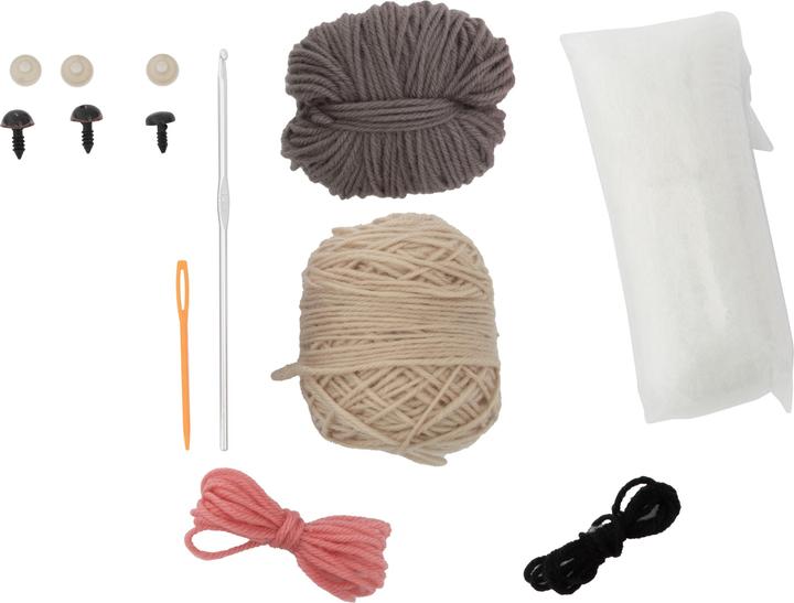 Actual product image Sombo Crochet set bulldog