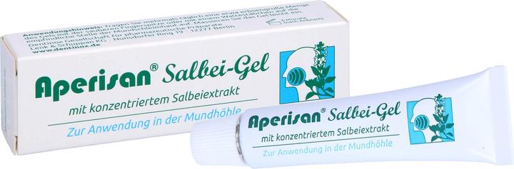 Actual product image Dentinox Aperisan Sage Gel for sensitive and irritated gums, 10 ml gel (10 ml)