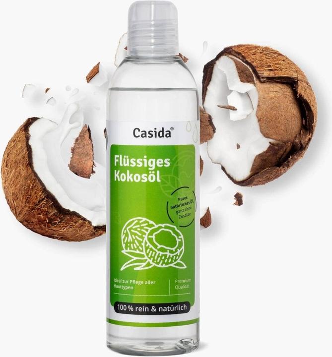 Produktbild Casida Kokosöl flüssig pur und natürlich (250 ml)