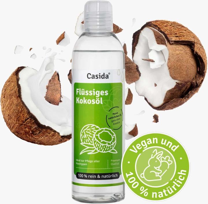 Produktbild Casida Kokosöl flüssig pur und natürlich (250 ml)