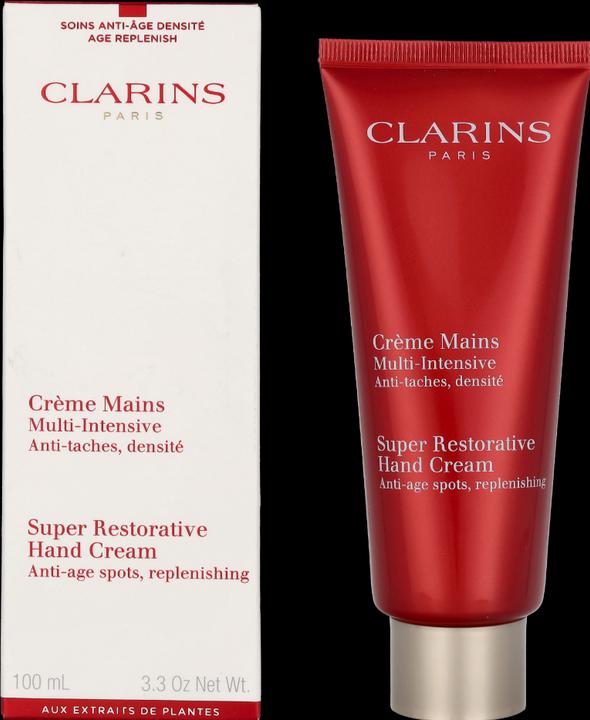 Actual product image Clarins CrÃ¨me Mains Super Intensive Anti-Age Hand Cream (100 ml)
