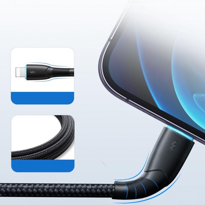 Actual product image Joyroom USB A – Lightning (1 m, USB 2.0)