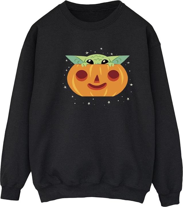 Star Wars The Mandalorian Grogu Pumpkin Sweatshirt (S)