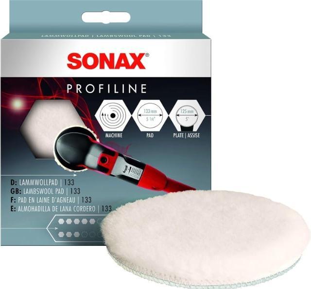 Produktbild Sonax Lammfellpad Profiline, Ø 130 mm, 1 Stück