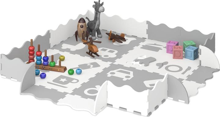 Actual product image Relaxdays 24-piece play mat (60 x 60 x 1 cm)