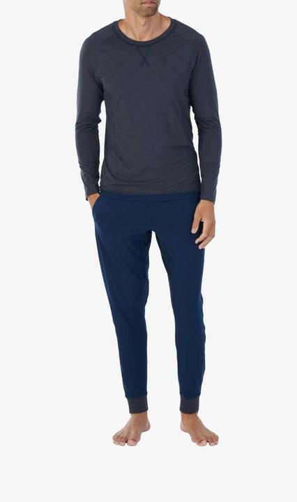 Produktbild Dagsmejan Pyjama Oberteil "Balance" dunkelgrau (48, S)