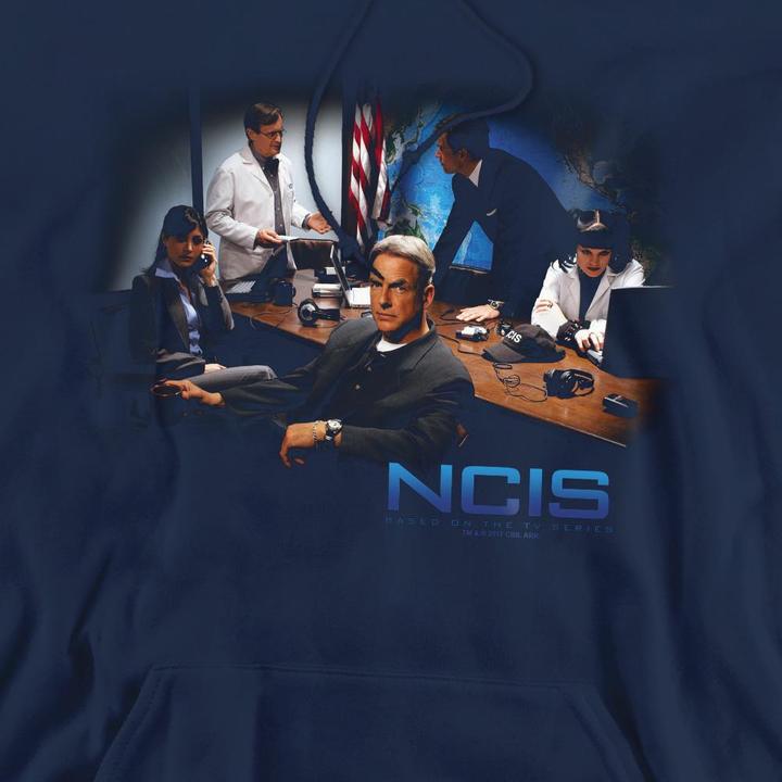 Immagine prodotto Ncis Original Felpa con Cappuccio Cast Uomo (XL)