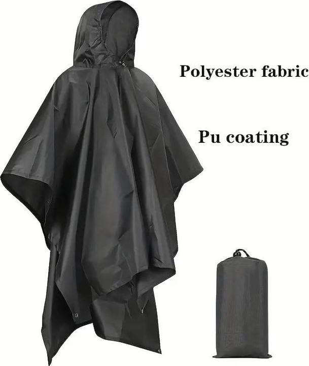 Productafbeelding Lifetime Poncho met capuchon (Eén maat voor iedereen)