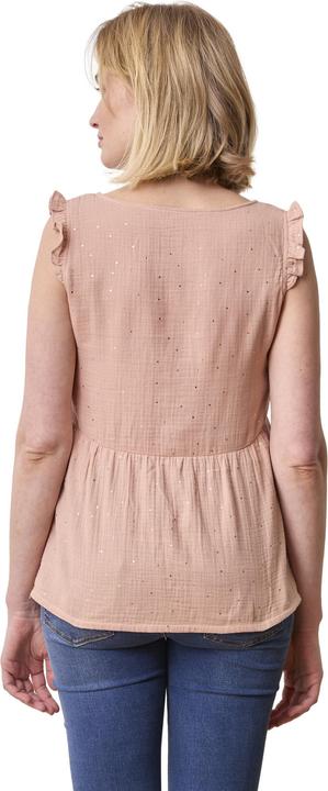 Vertbaudet Musselinbluse für Schwangerschaft & Stillzeit, Goldtupfen