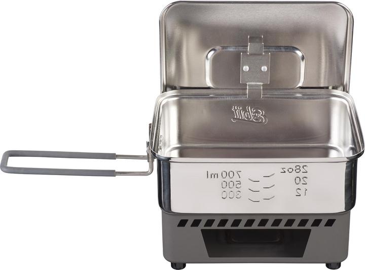 Actual product image Esbit Dry fuel cooking set, 1100 ml, stainless steel