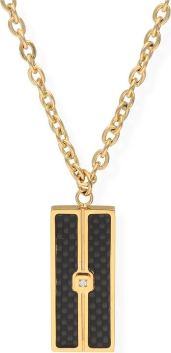 Carat Men's Classic Diamond (Edelstahl, 50 cm)