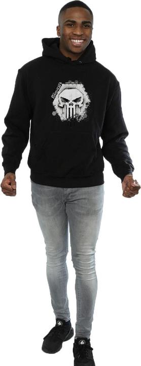 Produktbild Punisher Skull Badge Kapuzenpullover (L)