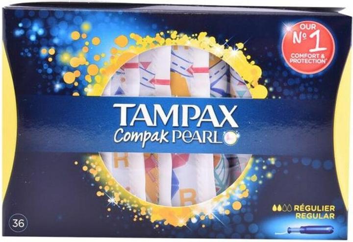 Actual product image Tampax PEARL COMPAK tampón regular 36 uds (36 x, Regular)
