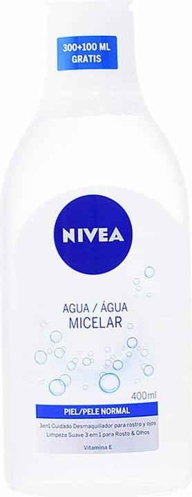 NIVEA AGUA MICELAR piel normal 400 ml (Puder, 400 ml)