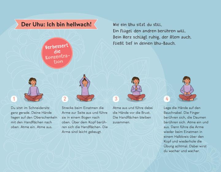 Produktbild Yoga für Kinder - 30 einfache Übungen für kleine Yoga-Mäuse von 2-6 Jahren (Deutsch, Vera Gercke, 2022)