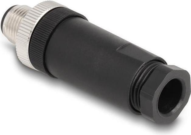 Produktbild Delock M12 Steckverbinder A-kodiert 3 Pin Stecker zur Montag