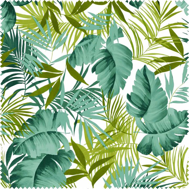 Produktbild VBS Motiv-Stoff "Monstera Jungle", 140 cm breit, Meterware